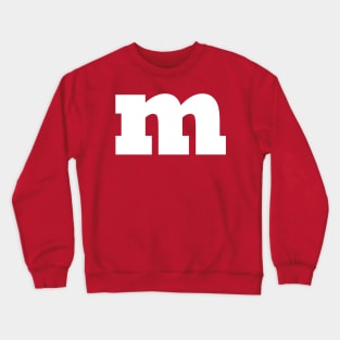 funny cute m Crewneck Sweatshirt